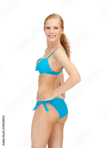 beautiful woman in bikini