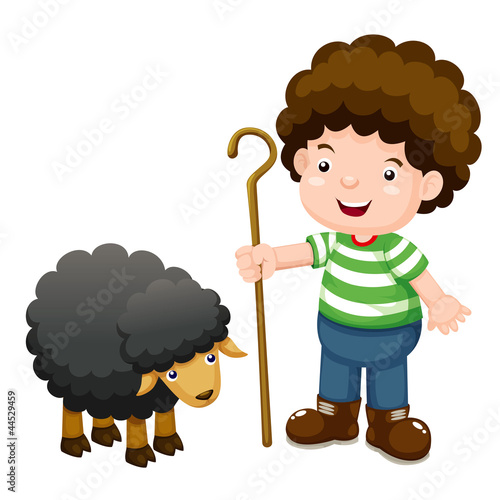 Little shepherd and black sheep