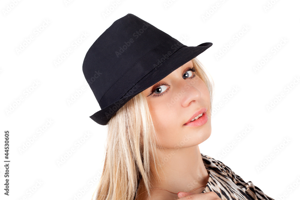 Girl in hat Girl in hat