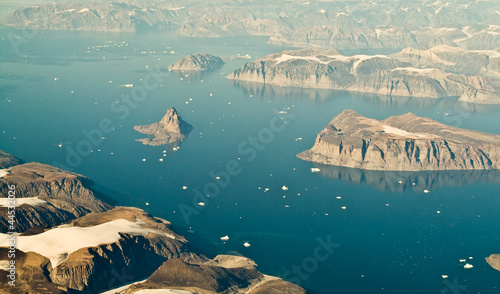 фотографія Greenland aerial landscape