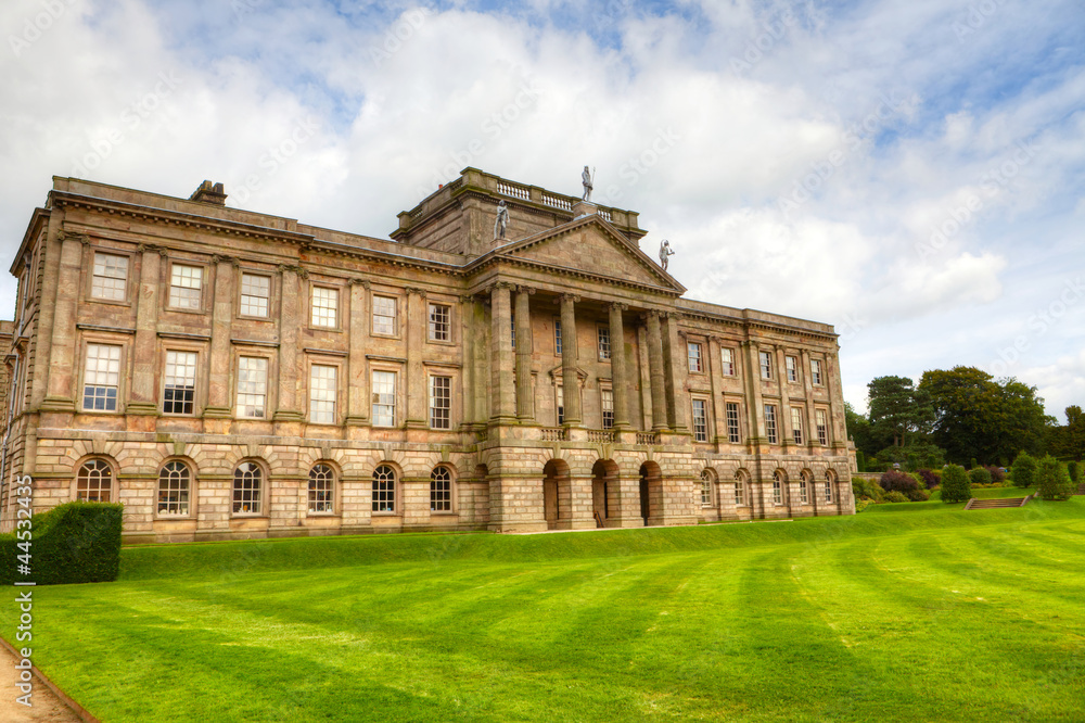 Fototapeta premium Historic Stately Home Lyme Hall in Cheshire, England.