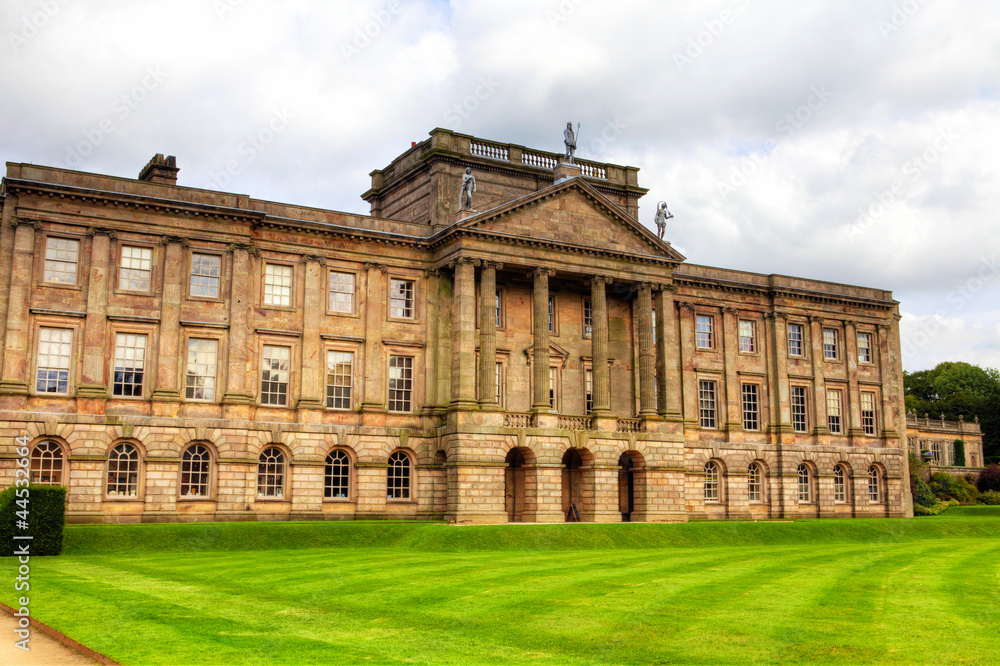Historic Stately Home - Lyme Hall in Cheshire, England.