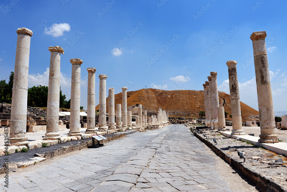 Travel Photos of Israel - Ancient Beit Shean