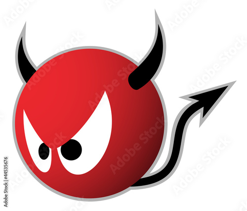 Evil emoticon