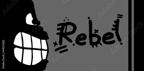 Rebel animal card