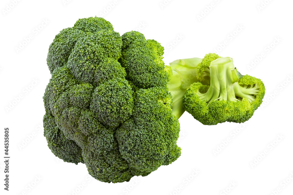 broccoli isolated on white background broccoli isolated on white background