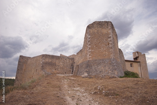 Prata's castle, Camponeschi, L'Aquila, Abruzzi, Italy
