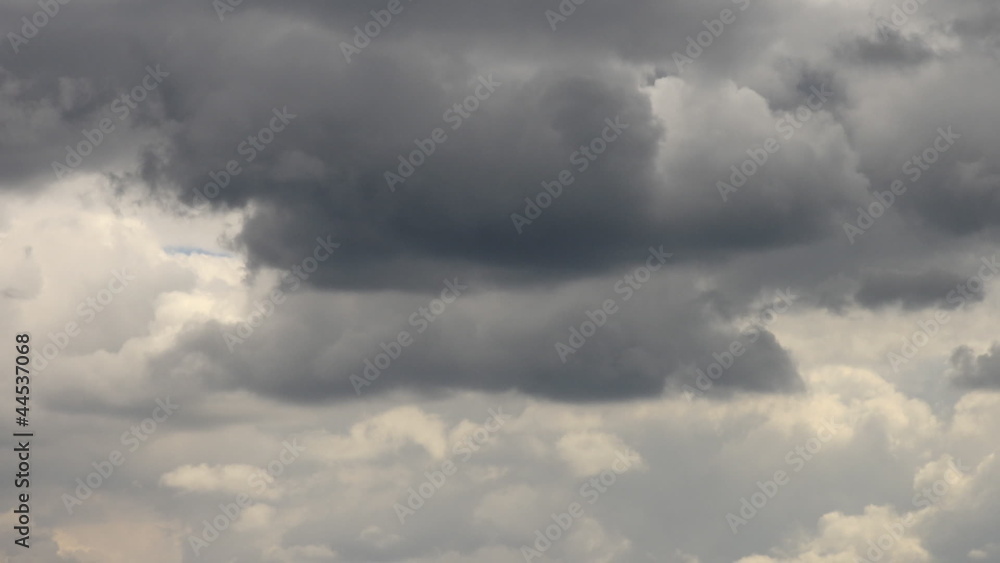timelapse rainclouds flying in summer sky timelapse rainclouds flying in summer sky