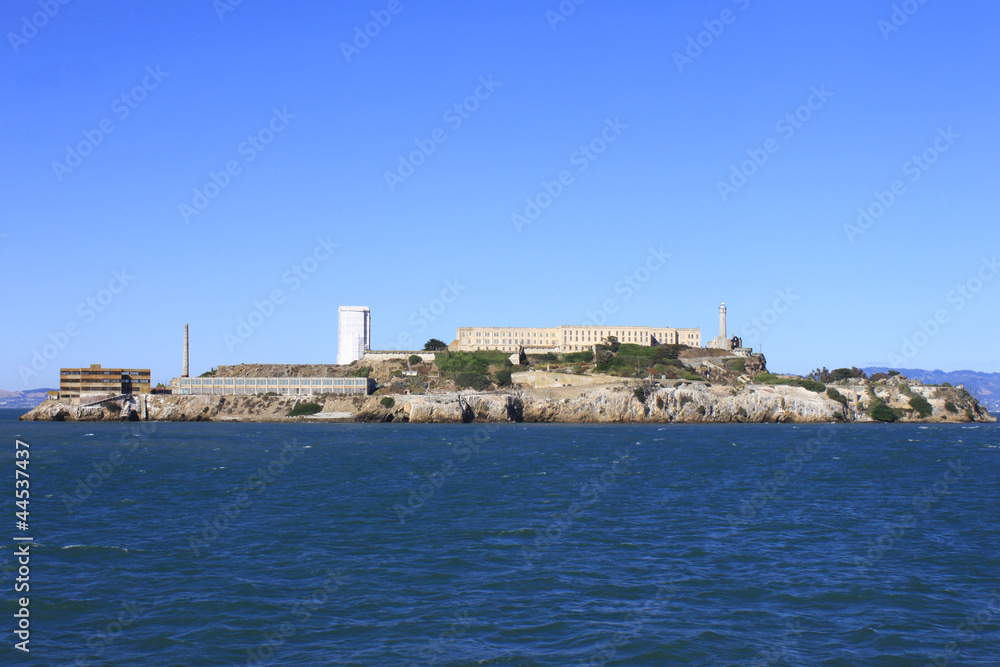 San Francisco: Blick auf die Gefängnis-Insel Alcatraz