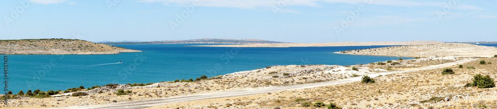 Panorama nad morzem - zatoka