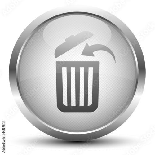 Papierkorb Button