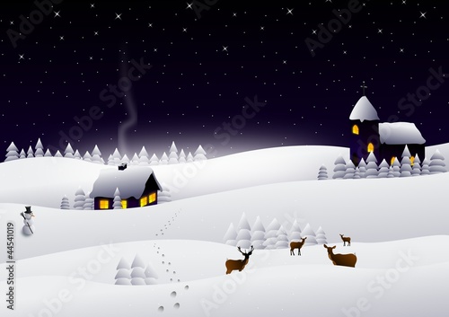 Obraz na plátně Weihnachten