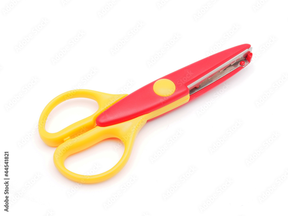 Scissors Paper on a white background Scissors Paper on a white background