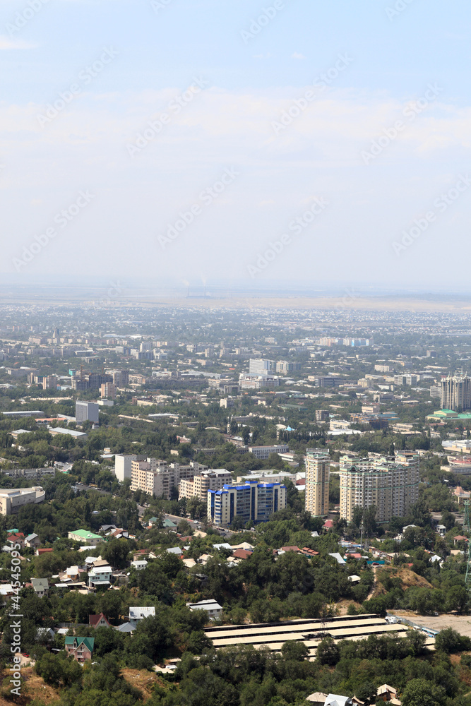 Landscape of Almaty