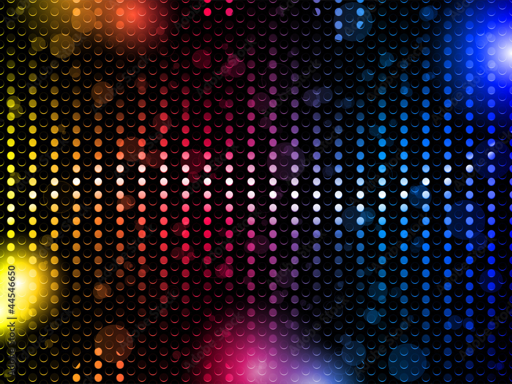 Colorful Rainbow Neon Party Background