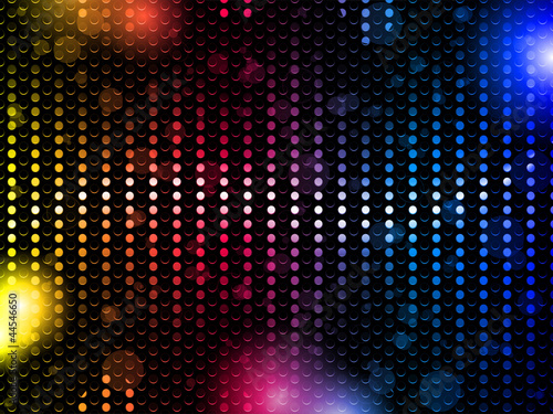 Colorful Rainbow Neon Party Background