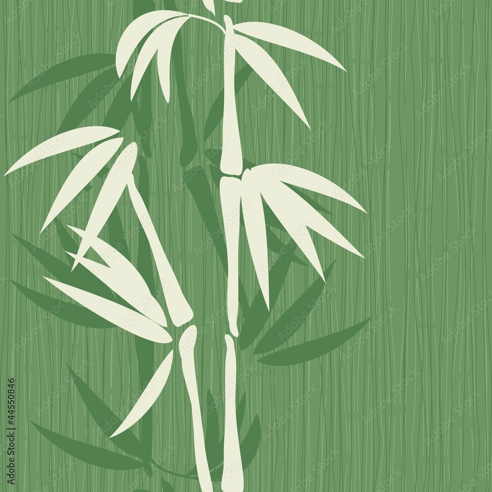 Naklejka premium old seamless bamboo pattern