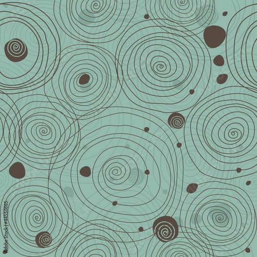 abstract seamless doodle pattern