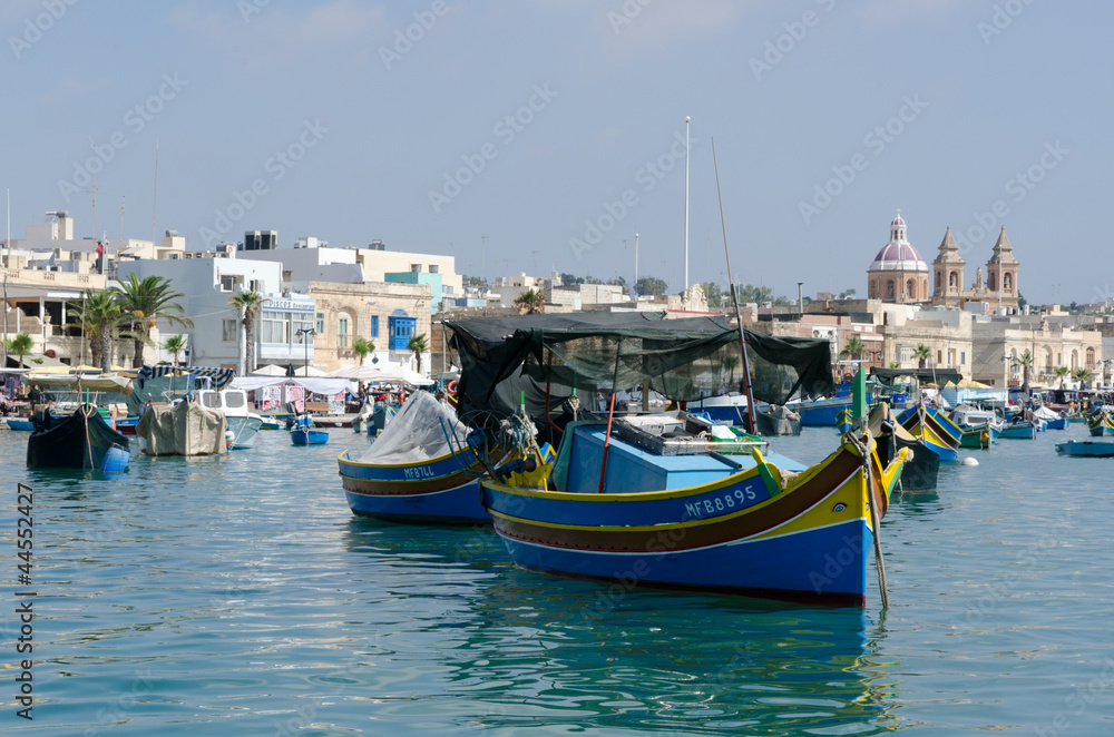Port de pêche à Malte