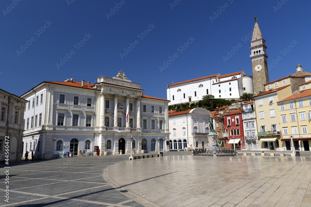 Tartini Square in Piran