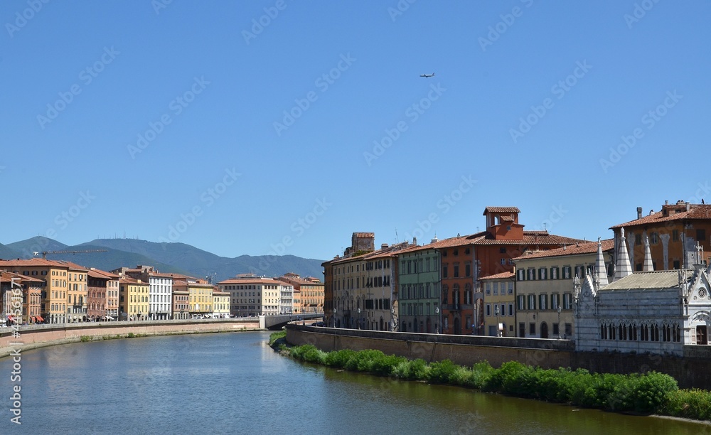 Obraz premium Arno, Pisa