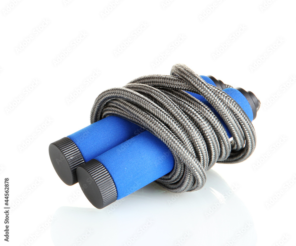 skipping rope isolated on white skipping rope isolated on white
