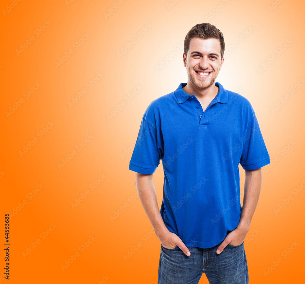 Fototapeta premium Handsome young man portrait
