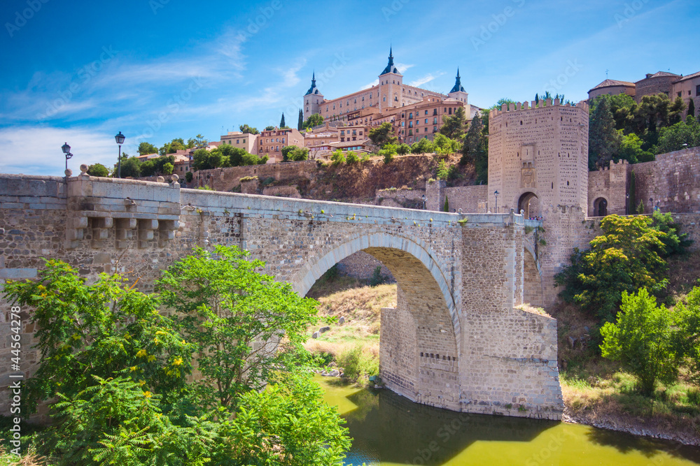 Cityscape of Toledo - obrazy, fototapety, plakaty 