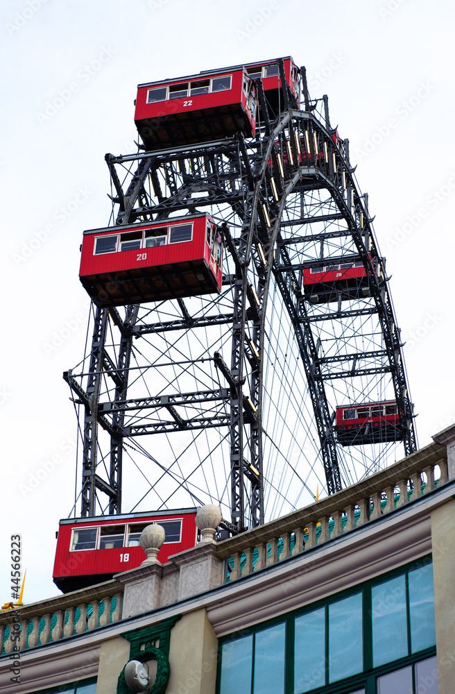 Fototapeta premium Viennese giant ferris wheel. Austria