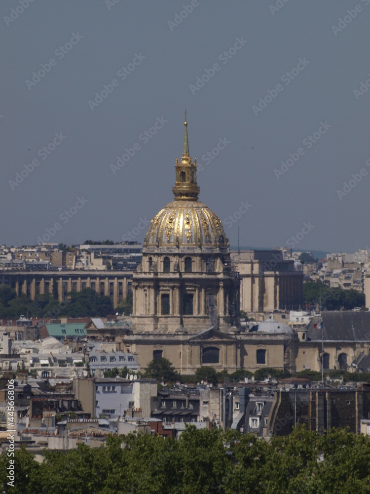 Obraz premium Vista aérea de París