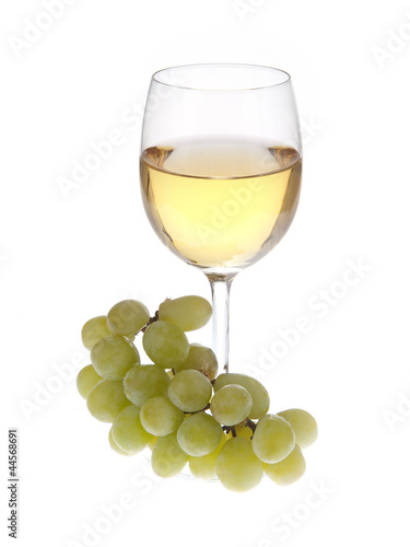 Glass of white wine