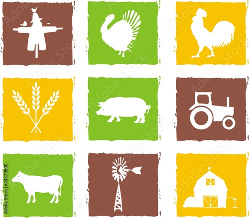 papier peint agriculture