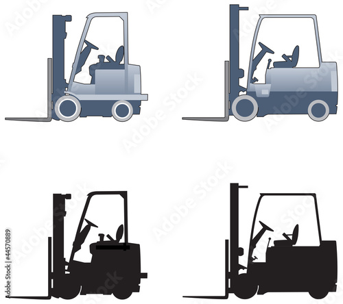 Forklift trucks elevations