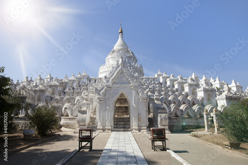 white temple, Myanmar