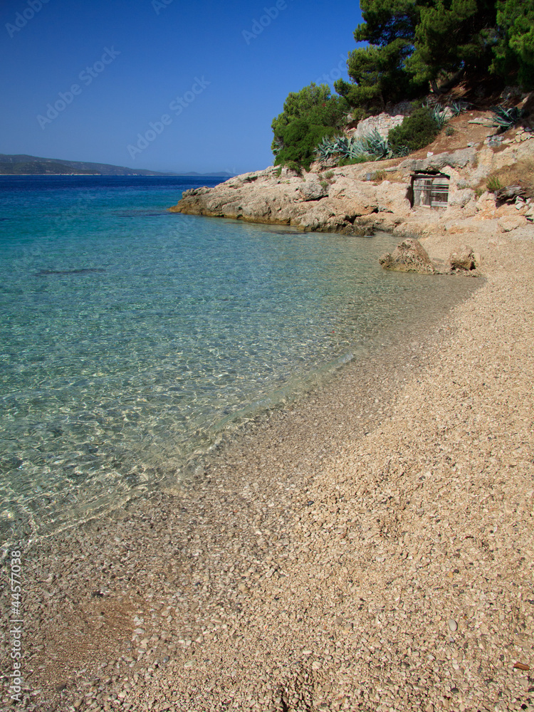 spiaggia di Murvica (Bol - isola di Brac - Croazia) spiaggia di Murvica (Bol - isola di Brac - Croazia)