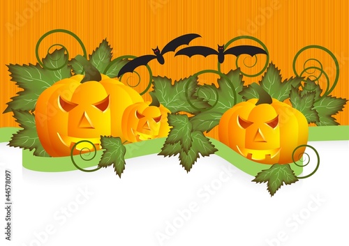 greeting card for Halloween