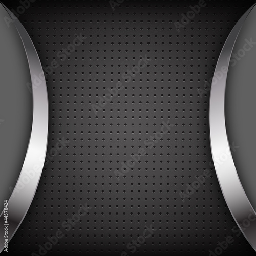 carbon chrome lines background