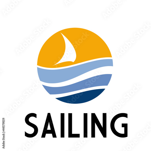 Logo sailing # Vector