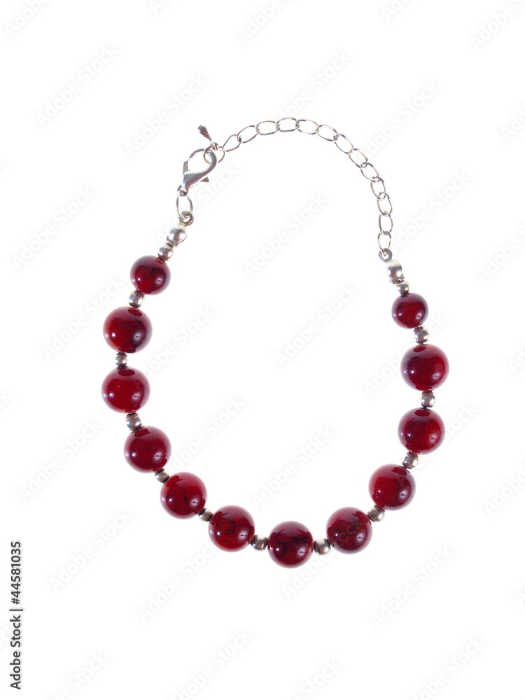 Obraz premium Bracelet, jewellery studio isloated photo
