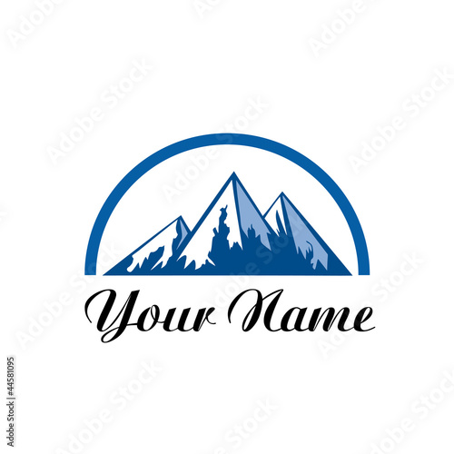 Abstract Logo Mountain # Vector