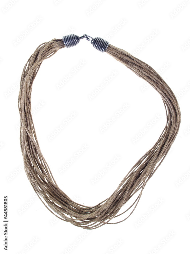 String Jewellery, studio isloated photo String Jewellery, studio isloated photo