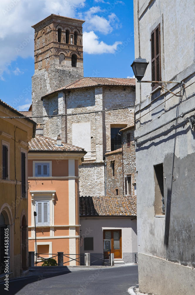 Fototapeta premium Alleyway. Narni. Umbria. Italy.