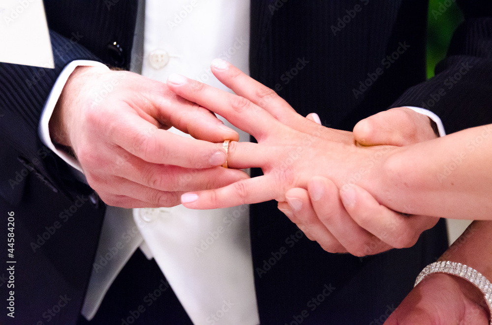 Obraz premium wedding rings