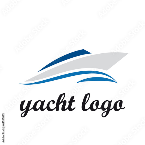 Logo yacht and boat # Vector