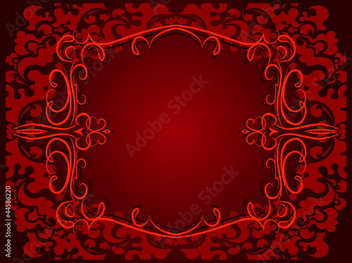 Decorative background in dark-red gamma