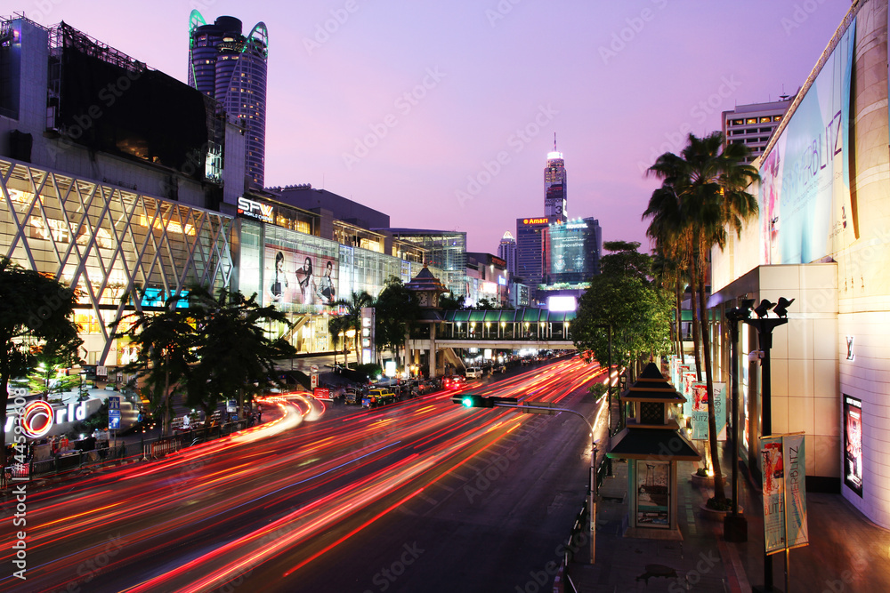 Obraz premium Bangkok city life