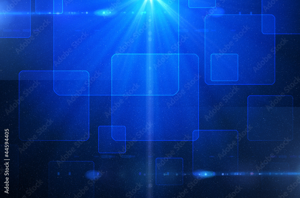 Abstract background with transparent squares