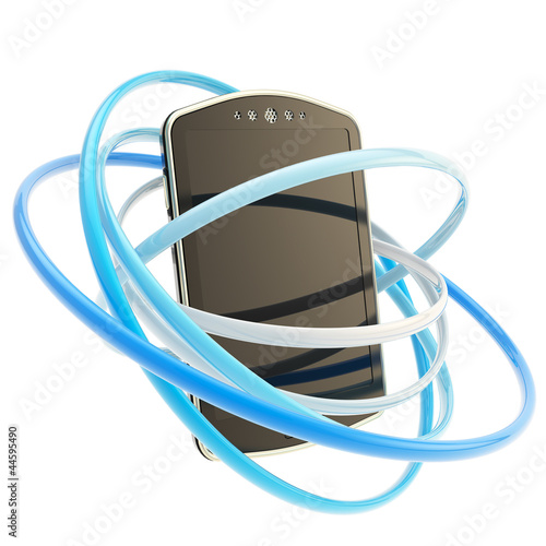 Smart phone concept surroun...