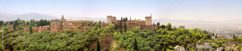 the Alhambra in Granada