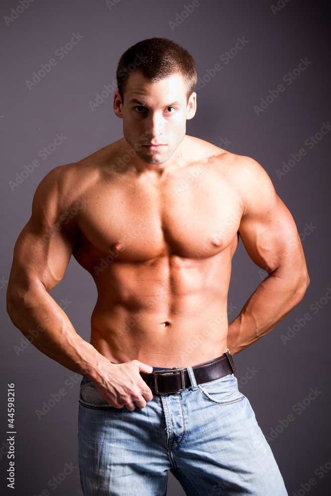 Fototapeta premium muscular man